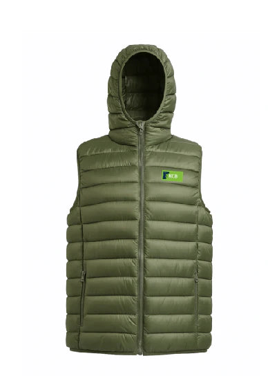 KCB Sleeveless Puffer Jacket Jungle green