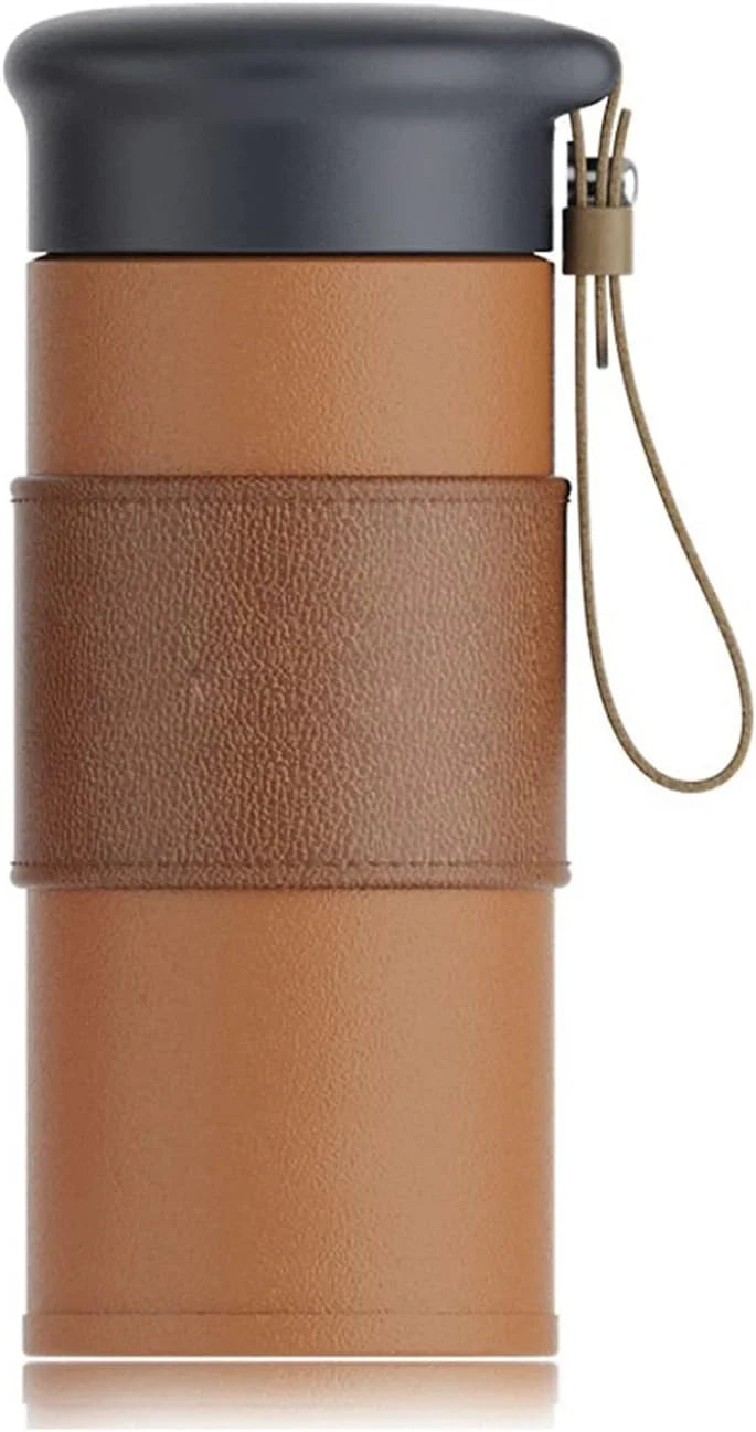 Simply Modern Insulated Thermos Bottle -Brown 450ml