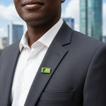 KCB Rectangular Lapel Pin