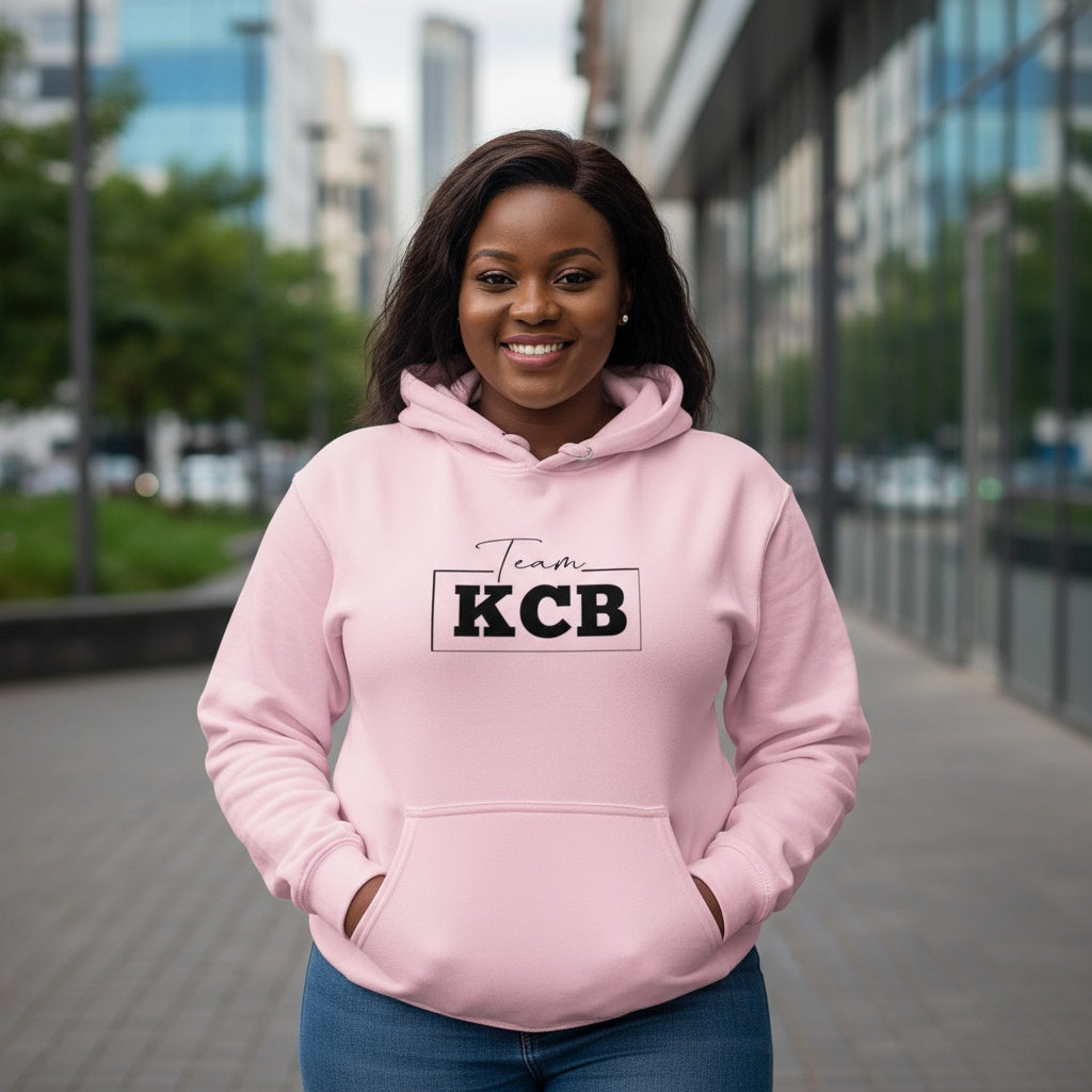 Team KCB Hoodie Baby Pink