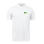 Classic KCB Branded Cotton Polo Shirt  - White