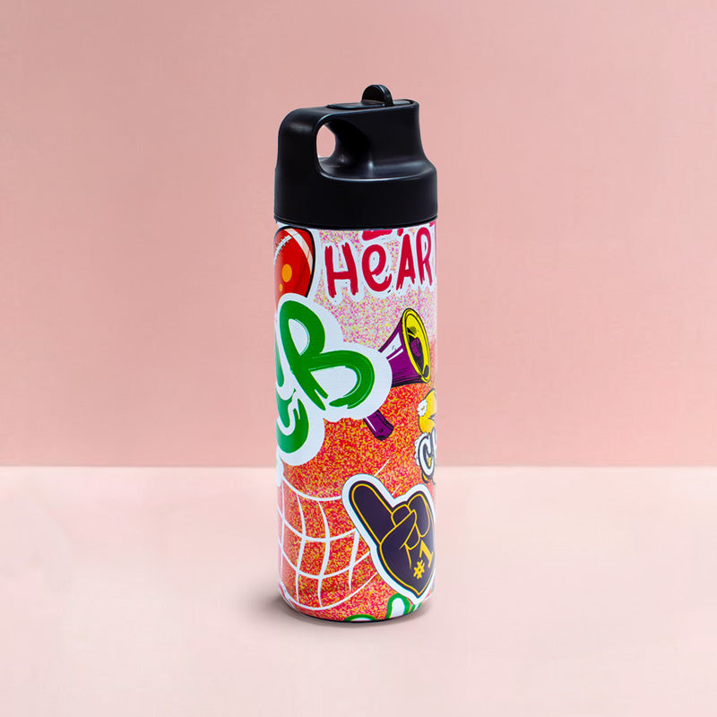 KCB Champs Motif Water Bottle