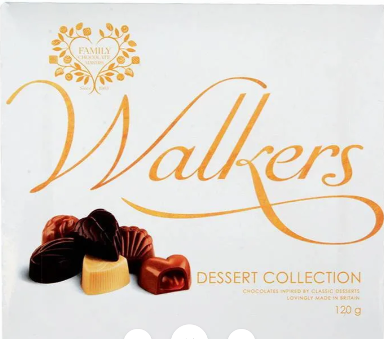 Walkers Dessert Chocolate Collection 120g