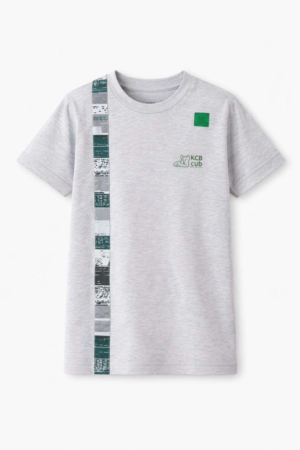 Kids Patterned Ankara - Grey