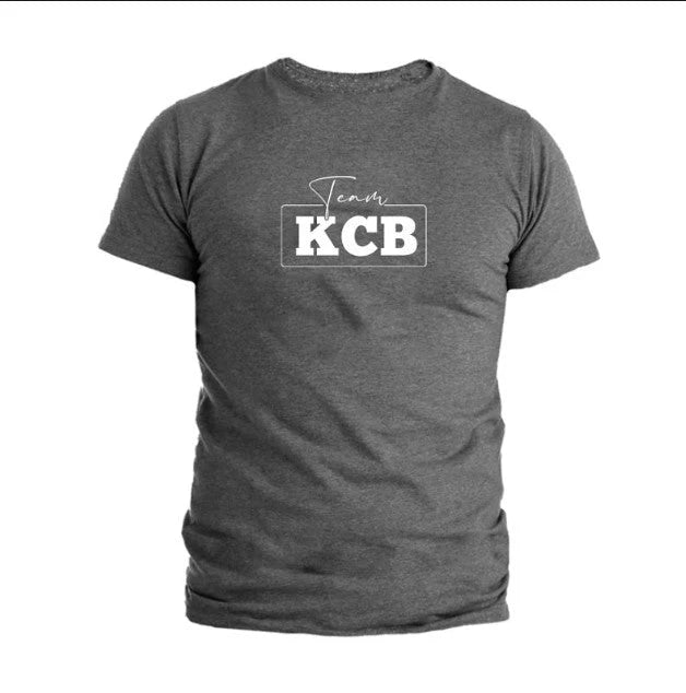Team KCB Round Neck T-shirt Dark Grey
