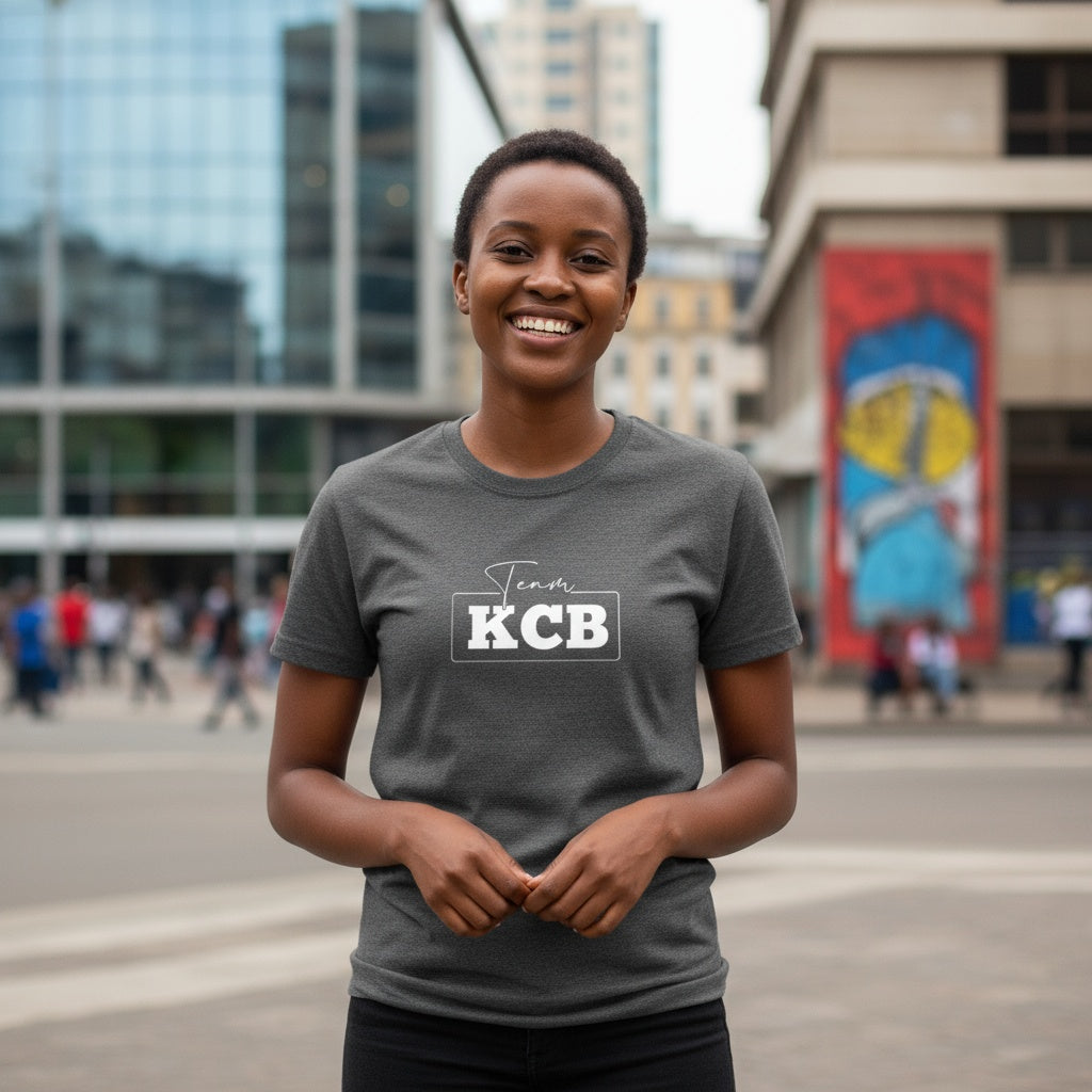 Team KCB Round Neck T-shirt Dark Grey