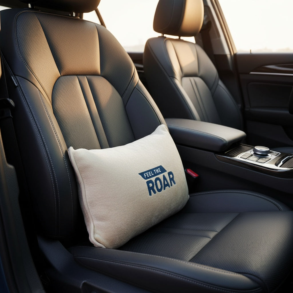 Car Fleece Blanket Cream