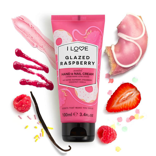 Glazed Raspberry Hand &amp; Nail Cream – 100ml