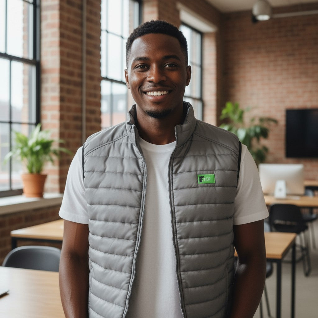 Premium KCB Puffer Jacket - Grey