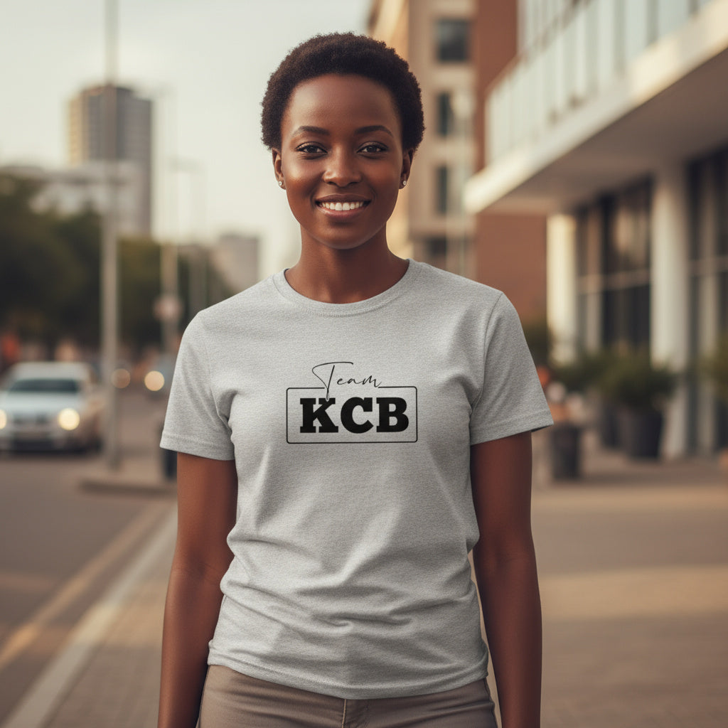 Team KCB Round Neck T-shirt - Grey