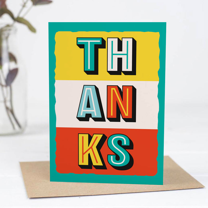 A6 Thanks Card