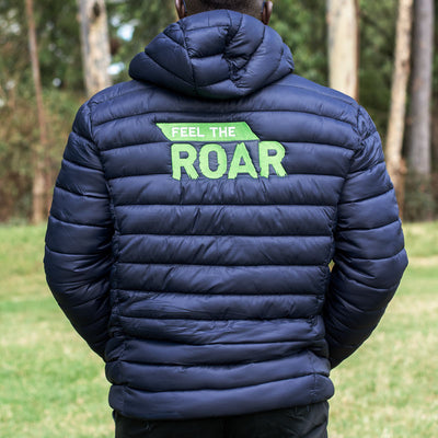 Feel The Roar Long Sleeve Puffer Jacket