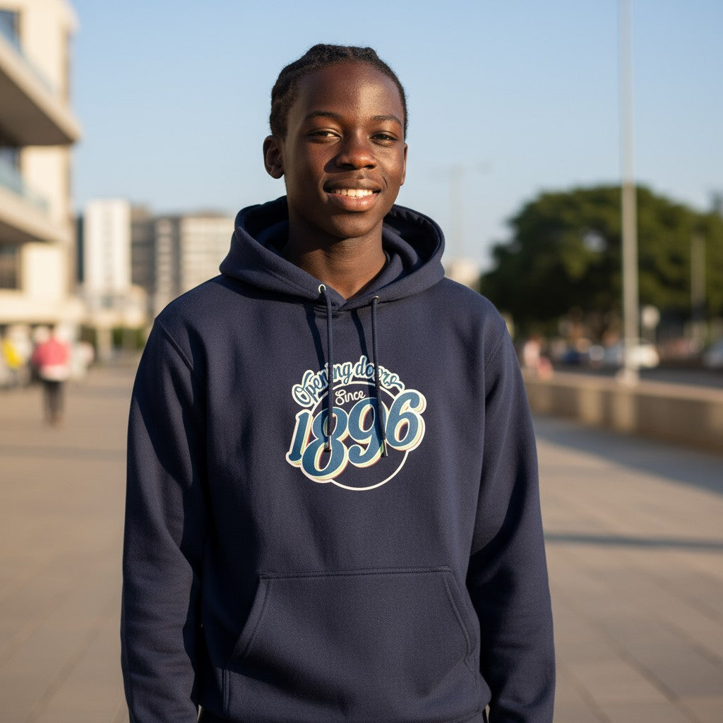 Since 1896 KCB  Hoodie - Navy Blue