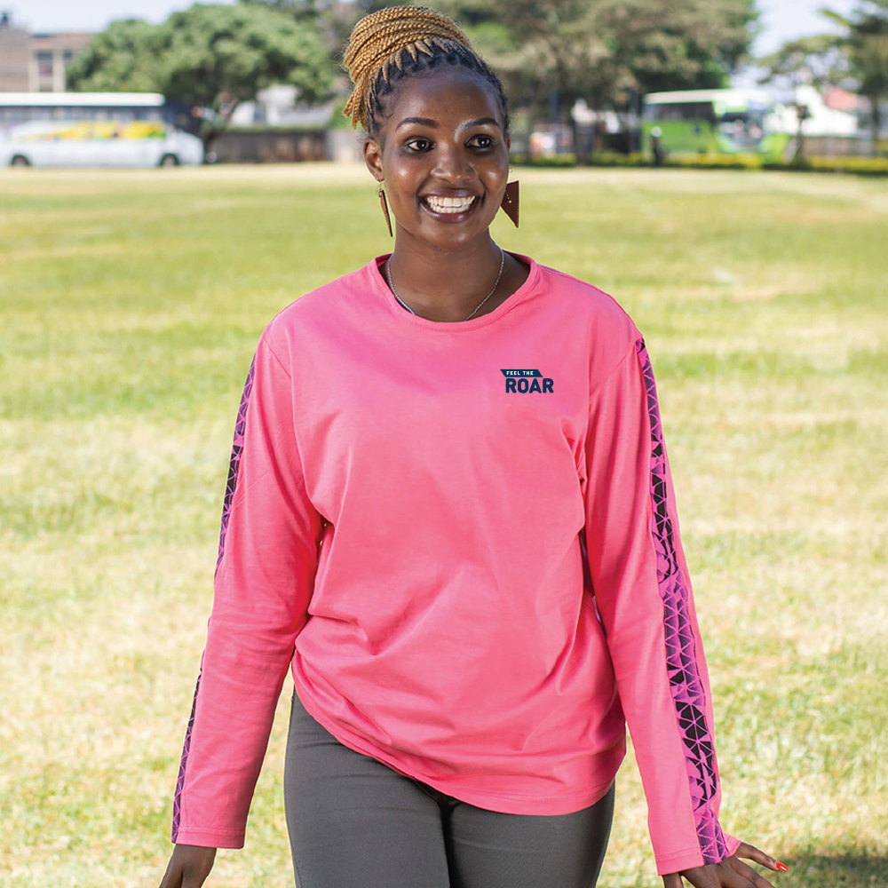 Ladies Long Sleeve - Ankara T-Shirt