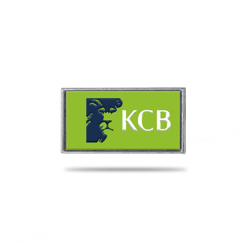 KCB Rectangular Lapel Pin