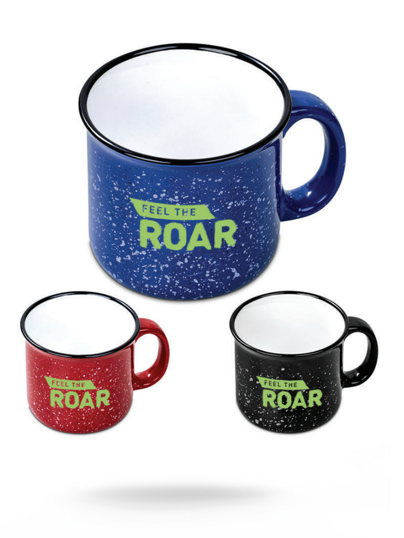 Feel The Roar Travel Ceramic Mugs