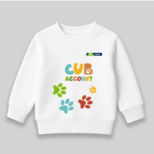 KCB Cub Sweatshirt-White