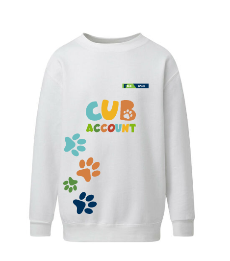 KCB Cub Sweatshirt-White
