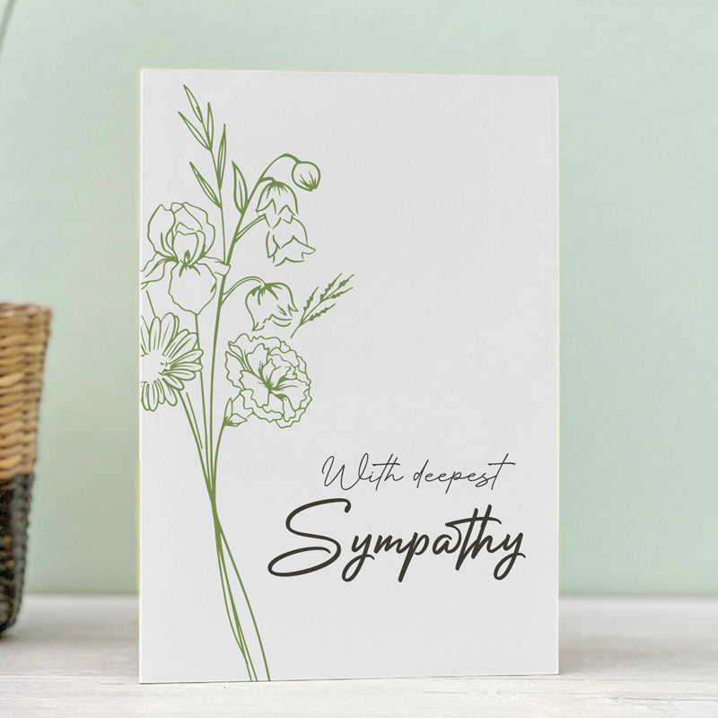 Sympathy A6  Card