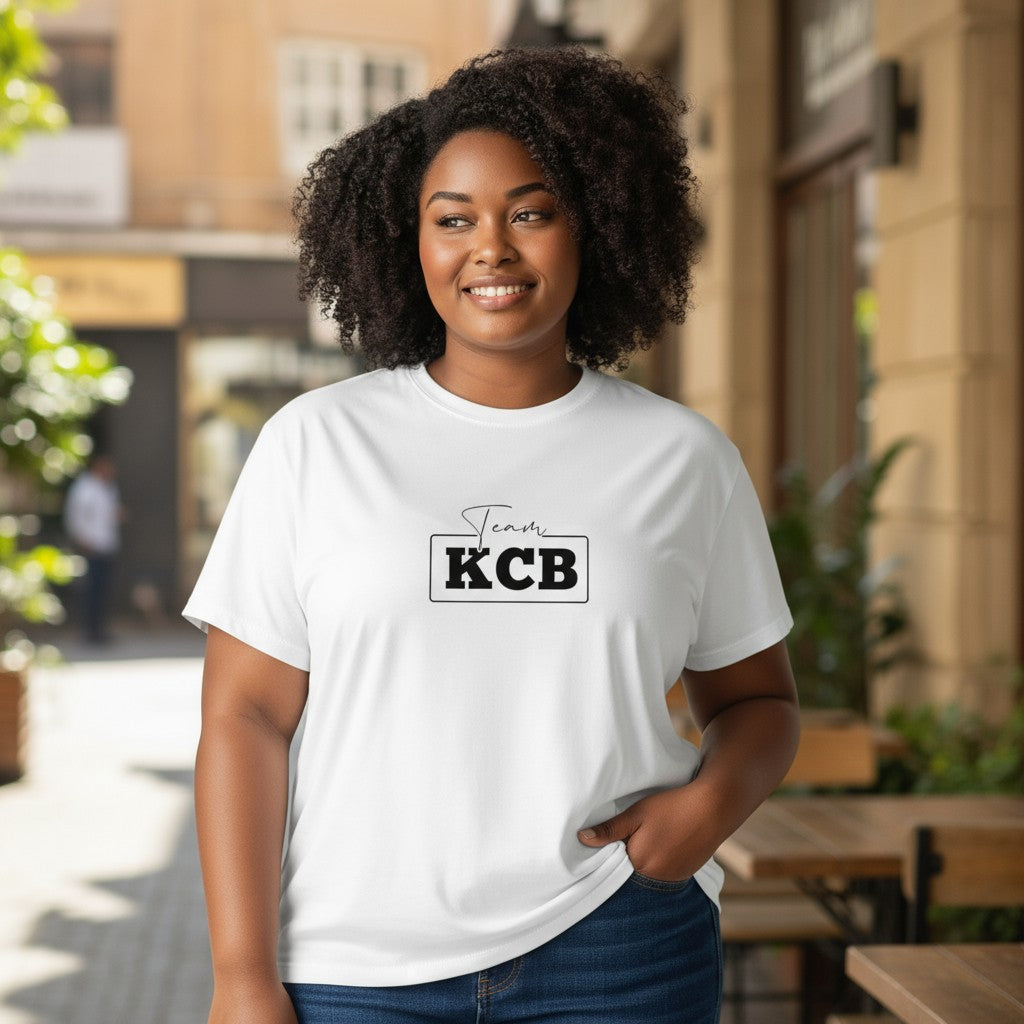 Team KCB Round Neck T-shirt White