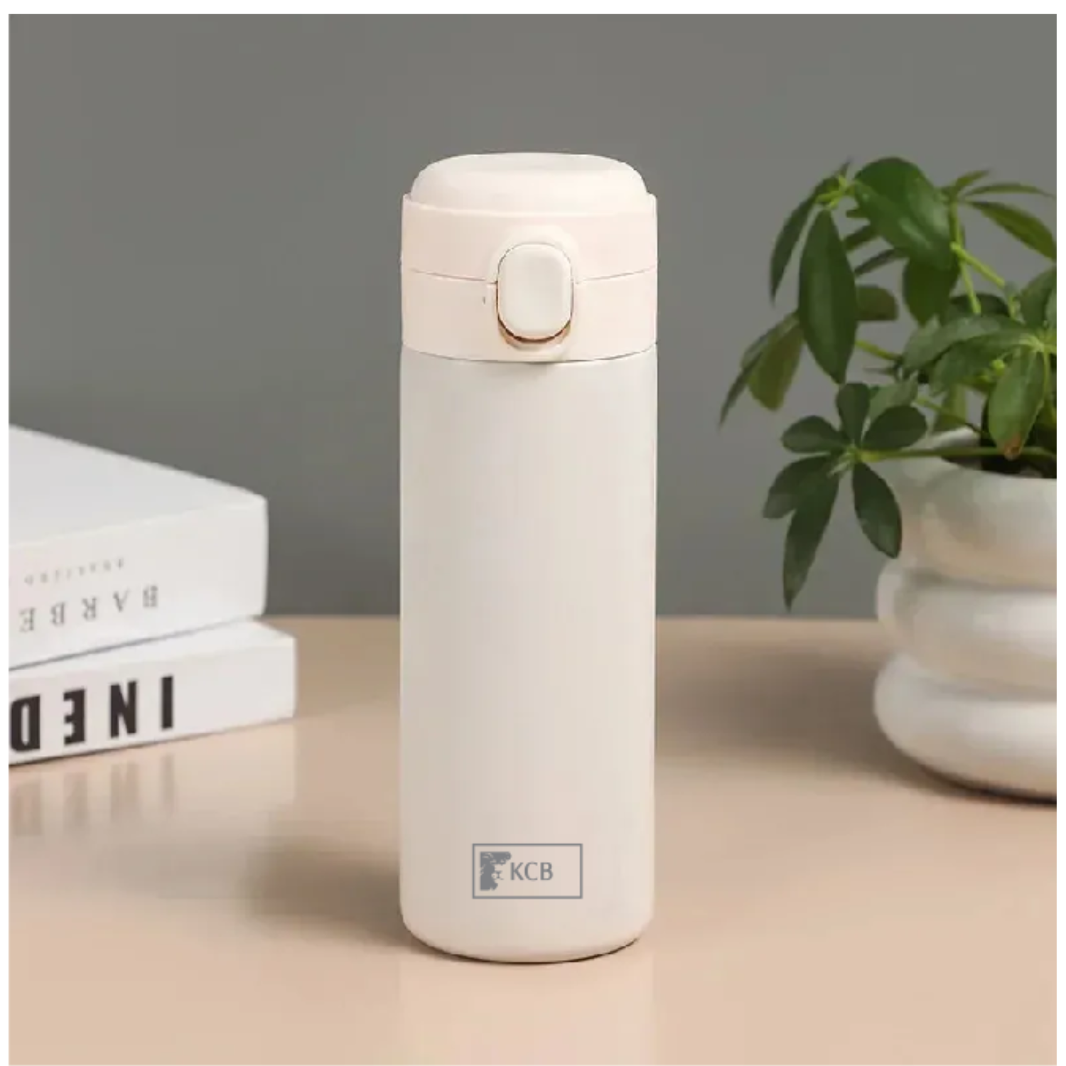 OneSip Wonder Thermal Bottle - Beige