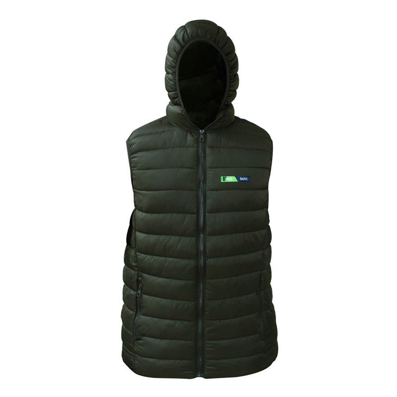KCB Sleeveless Puffer Jacket Grey
