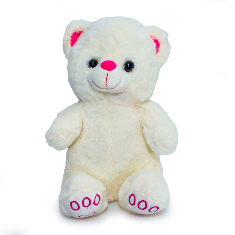 Plush White Teddy Bear